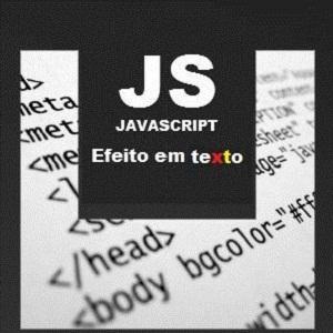 JavaScript - Efeito em texto