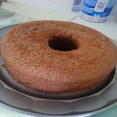 Bolo de canela integral