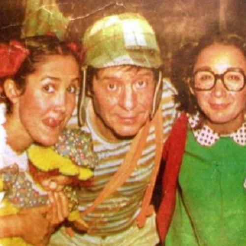 Fotos raras da turma do Chaves