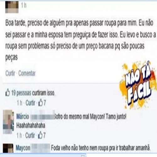 A pior treta entre um casal que já foi divulgada no facebook