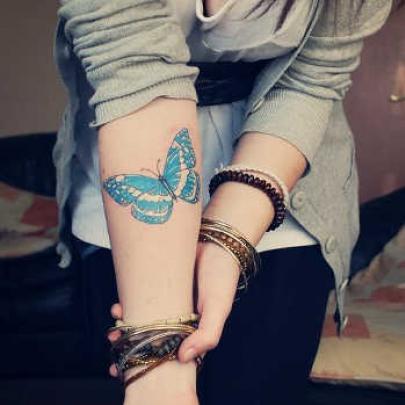 A moda das tatuagens de borboletas! Confira o significado