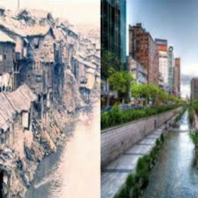 O impressionante antes e depois de 20 cidades ao redor do mundo