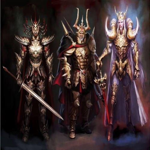 Cavaleiros do Zodíaco estilo RPG de fantasia medieval