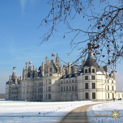 Conheça o gigantesco Castelo de Chambord na França