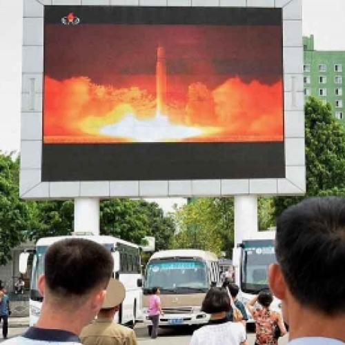 Hwasong-15: O novo míssil da Coréia do Norte foi testado com sucesso.