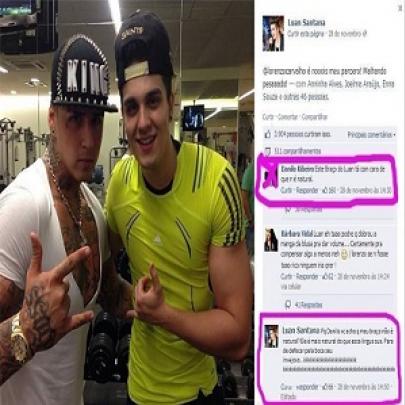 Luan Santana humilhou seu fã em sua página do instagram!