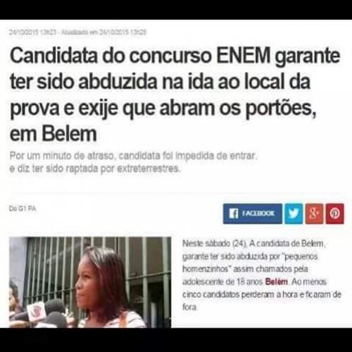  Pérolas do ENEM 2015