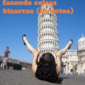 Mulheres flagradas fazendo coisas bizarras (66 fotos)
