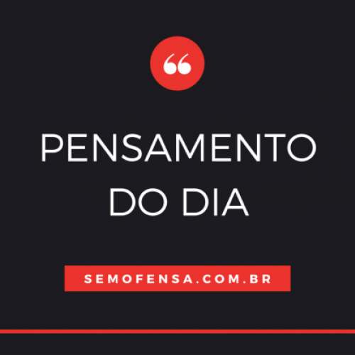 Pensamento do dia #2 – Imagine ele