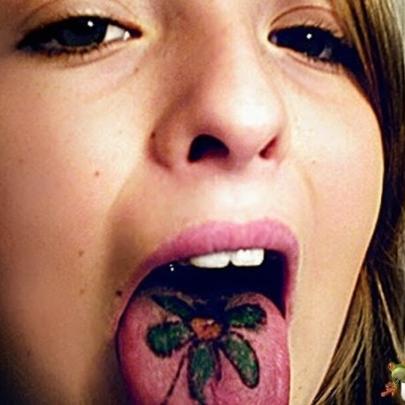 Você faria uma tatuagem na sua língua?