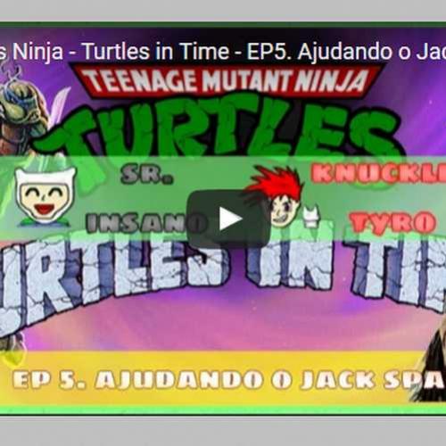 Novo vídeo! Tartarugas Ninja: Ajudando o Jack Sparrow!