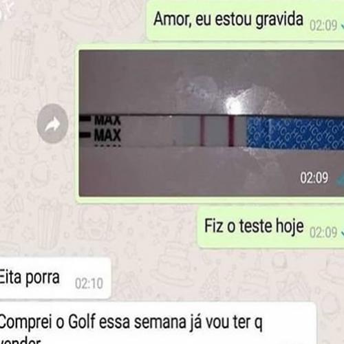 Acabei de comprar um Golf