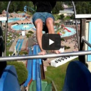 Qual foi a descida mais MALUCA no escorregador de um parque aquático