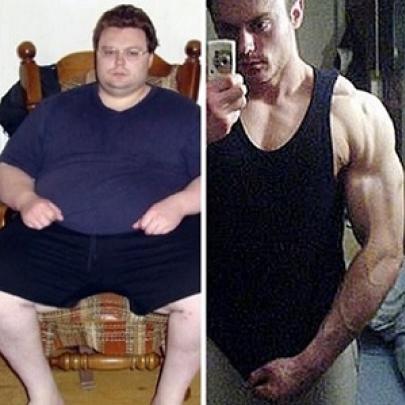 Homem obeso se transforma em Sr. Músculo em 18 meses