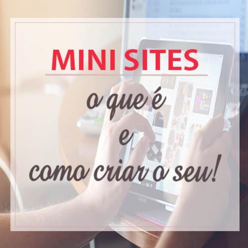 MINI SITES: Como Criar o seu