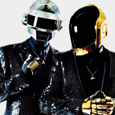 Daft Punk sem as máscaras