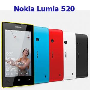 Preço do Nokia Lumia 520 com Windows Phone 8 com tela 4 polegadas