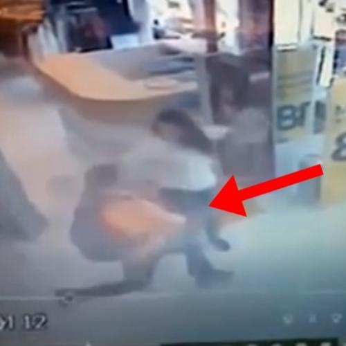 Ladrão rouba loja e ao tentar fugir leva rasteira da funcionária