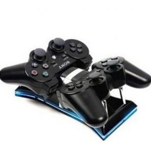Dock Station Duplo para Carregar Bateria do Controle PS3