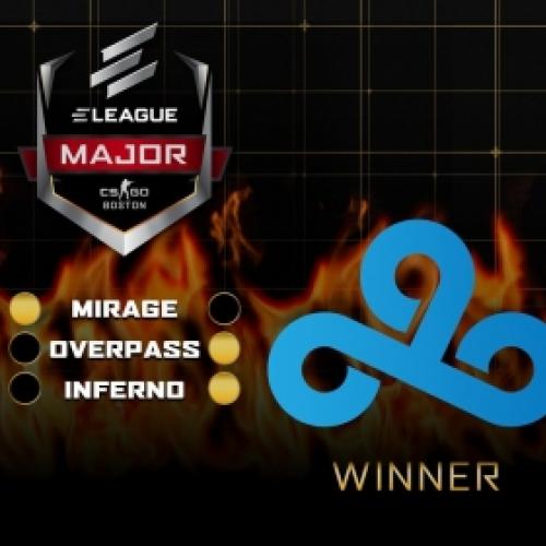 Cloud9 bate FaZe Clan e é Campeã da Eleague Major: Boston 2018 de CSGO