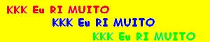 Banner do KKK Eu RI MUITO