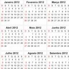 Calendário 2012 com o FIM DO MUNDO já incluso! Se acostume!