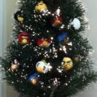 Árvore de Natal no melhor estilo Geek! Angry Birds #euquero