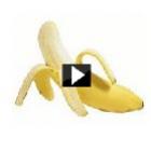 Desenvolvendo nova técnica para se comer banana