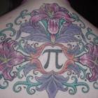 Tatuagem de fãs de matemática