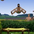 Pule peladão em um trampolim e faça as manobras mais bizarras  nesse game online