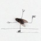 A divertida e nojenta arte com moscas mortas