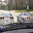 Quando dois idiotas donos de Corvettes se encontram...