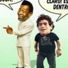Comparação show: Maradona x Pelé