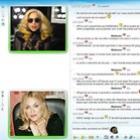 Lady Gaga vs Madonna conversando no MSN