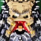 Incrível Predador todo feito de peças Lego 