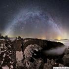 Nasa divulga imagem que mostra galáxias e nebulosas no céu da Suíça