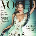 Kate Moss arrasa na capa da Vogue UK