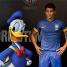 Nova camisa da seleção brasileira imita o Pato Donald
