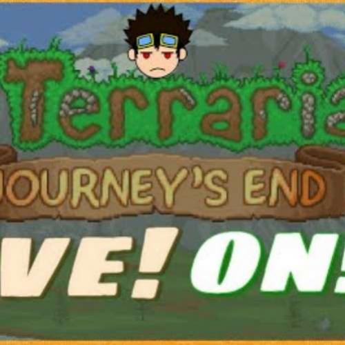 Terraria - Journey's End na live do blog!