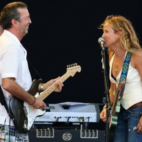 George Harrison é lembrado por Eric Clapton e Sheryl Crow