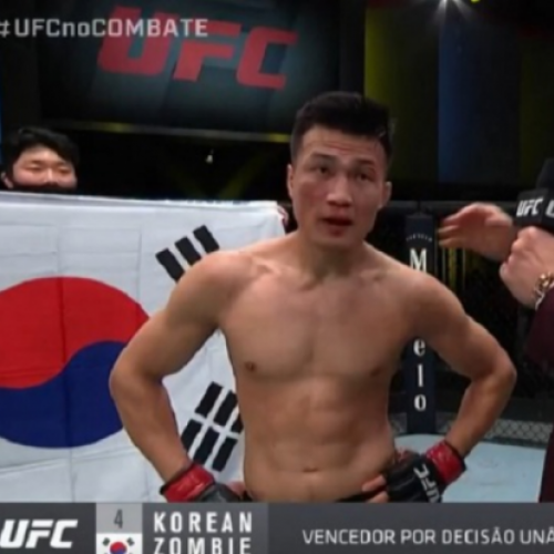 Zumbi da Coreia do Sul derrota Ige e se aproxima do campeonato do UFC 