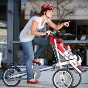 Empresa cria bicicleta para quem tem filho pequeno