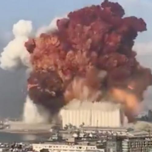 Veja a explosão em Beirute de vários ângulos diferentes