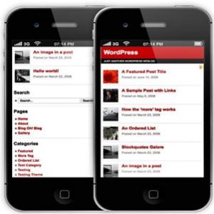 Plugins para Wordpress em versão móvel