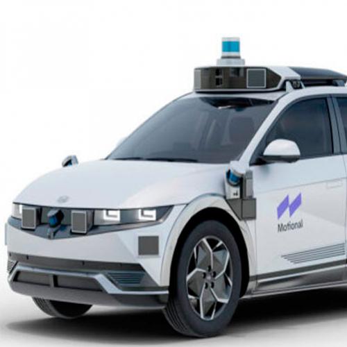 Lançamento do robô-táxi elétrico autônomo