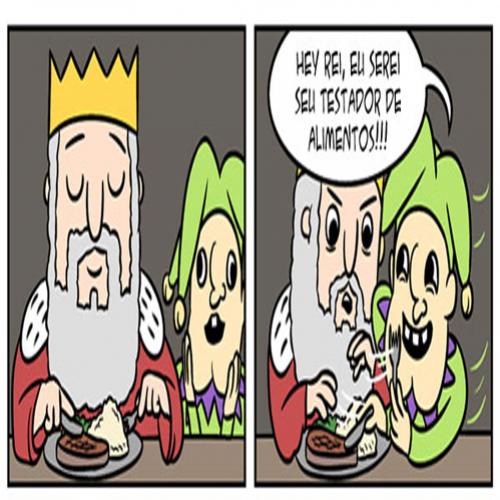 Provar comida do rei