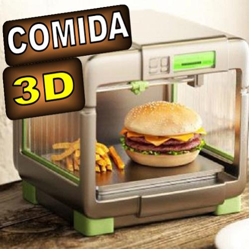 Impressora 3D que imprime refeições de verdade já existe