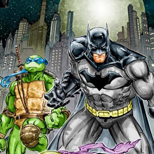 Anunciada união entre Batman e Tartarugas Ninja nos quadrinhos