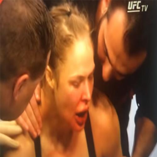 Vídeo mostra Ronda atordoada após nocaute e pedindo para voltar em lut