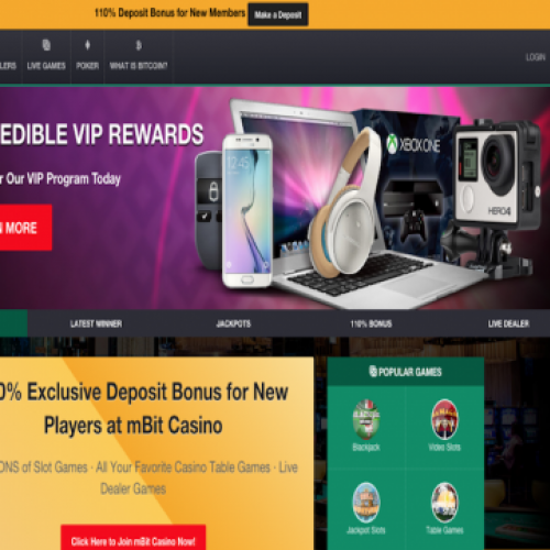 Bitcoin: mBit Casino traz ofertas de jogos atrativos para  ganhar btc